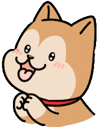 Shiba Inu Love Sticker by Ai and Aiko