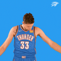 Oklahoma City Flex GIF by OKC Thunder
