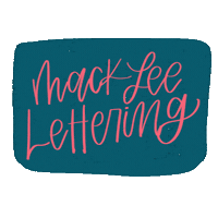 mackleelettering mackleelettering Sticker