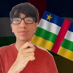 Central African Republic Pride GIF
