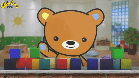 Happy Teddy Bear GIF by CBeebies HQ