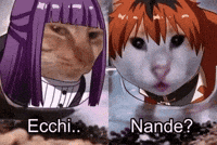 Anime Girl Flirting GIF