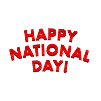 Happy National Day Sticker by iSwitch