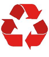 Recycle Reduce Sticker by PLUS BRAND