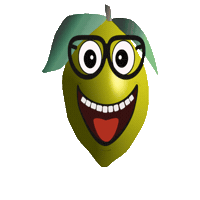 Happy Dj Sticker by Cherry Johnson