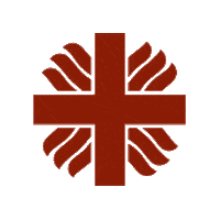 caritas_spis cross laska caritas dobro Sticker