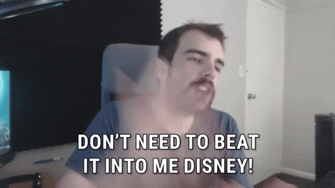 Sarcastic Disney GIF