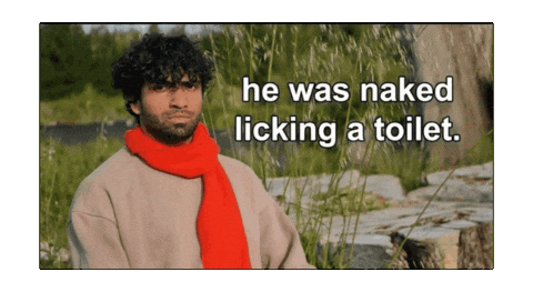 TypedTim safe toilet Sticker