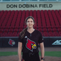 University Of Louisville Softball GIF by Louisville Cardinals
