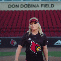 University Of Louisville Softball GIF by Louisville Cardinals