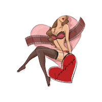 Sexy Lingerie Sticker by lovefreya