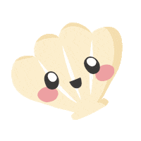 Shell Sticker by laughlau