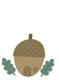 Home Fall Sticker