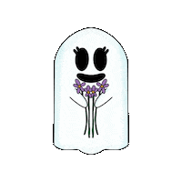 Halloween Ghost Sticker by Easy Peasy Cutters