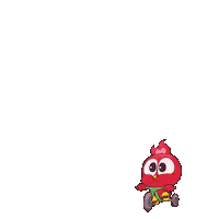 Angry Blow Up Sticker