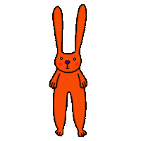 MonsterArhar rabbit longlegs arhar monsterarhar Sticker