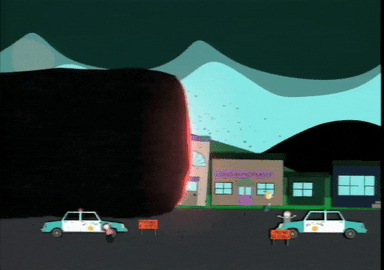 fire explosion GIF by South Park 