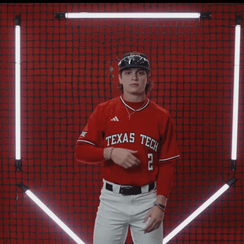 Kyeler Thompson GIF by Texas Tech Baseball