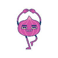 fasalcozinha dance smile danca onion Sticker