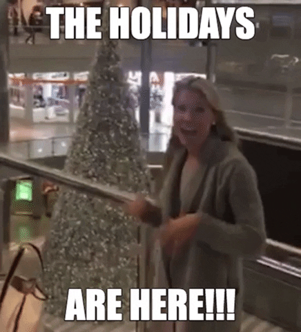 happy christmas tree GIF by Real Food RN