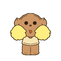Cheer Up Puppy Sticker