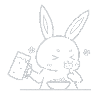 Happy Bunny Sticker