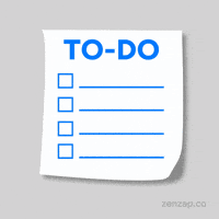 To Do List Office GIF by zenzap