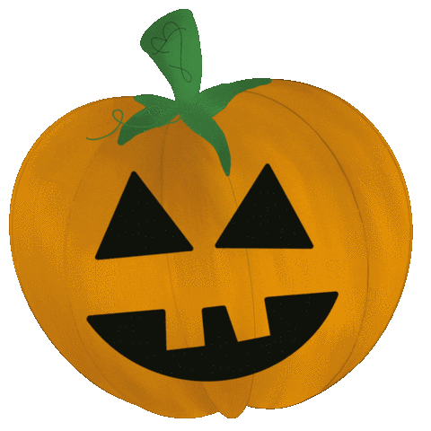 Pumpkin Happy Halloween Sticker