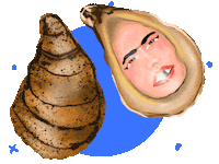 Fancy Seafood Sticker by francescagaby