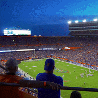 Happy College Football GIF by Florida Gators