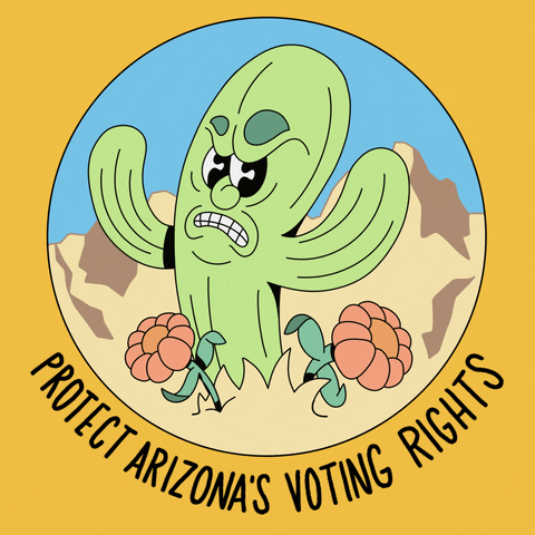 Voting Rights Cactus GIF by Creative Courage