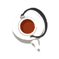 tea leaf Sticker by INTEGR8