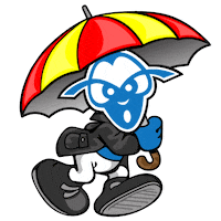 Rain Elf Sticker by Phetus