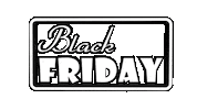 Black Friday Love Sticker by OpticalArtInc.