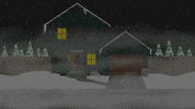 snow night GIF by South Park 