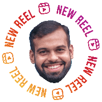 Starving Tummy Sticker by BORN ON INSTAGRAM