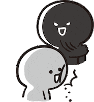 Angry Slap Fight Sticker by baobaonevertell