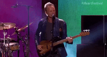 sting artist GIF by iHeartRadio