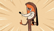 ZipZipOfficial dog cartoon new news GIF