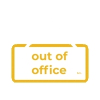 Out Of Office Weekend Sticker by Boundless Media