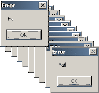 Out Of Order Error Sticker by Glactro