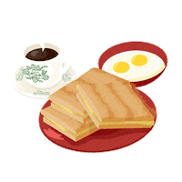Eating Sticker by Five Folks