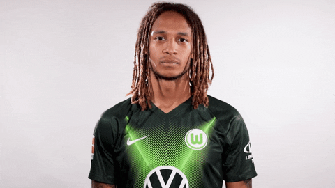 Kevin Mbabu Soccer GIF by VfL Wolfsburg