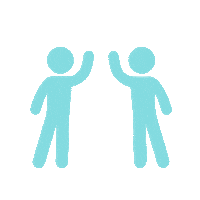 High Five Sticker by Keto-Mojo