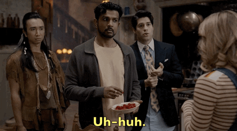Uh Huh Reaction GIF by CBS