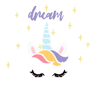 Ivy_Gwendolline dream unicorn believe miracle Sticker