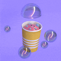 3d bubbles GIF by mushbuh