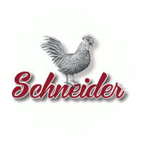 backhendlstation_schneider logo font kreis schneider Sticker