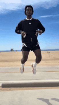 Fashion Jumping GIF by adidas