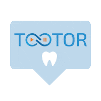 Tootor news teeth streaming dentist Sticker